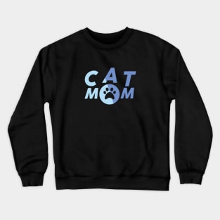 Cat Mom Crewneck Sweatshirt